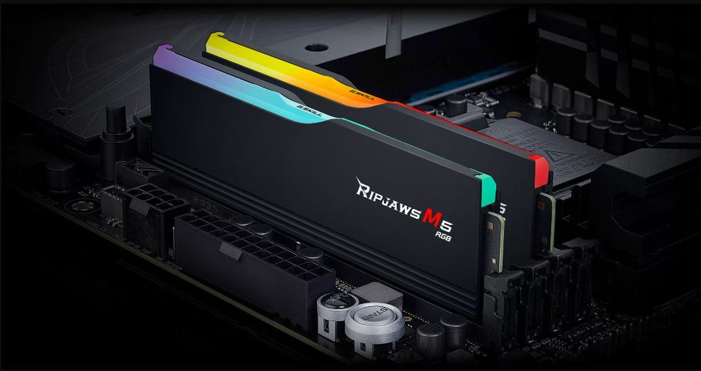 GSKILL Ripjaws M5 RGB 32 GB (2x16) 6000MHz CL36 DDR5 Gaming Ram