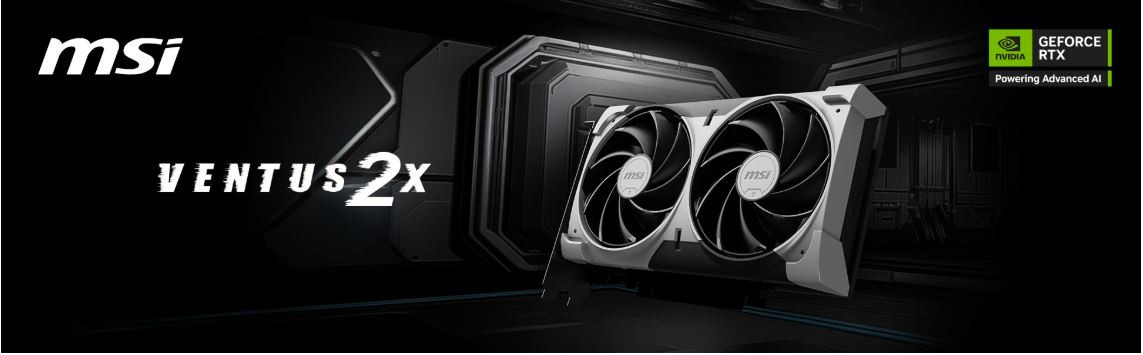 MSI GeForce RTX 5050 8GB VENTUS 2X OC GDDR7 128Bit DX12 Gaming Ekran Kartı