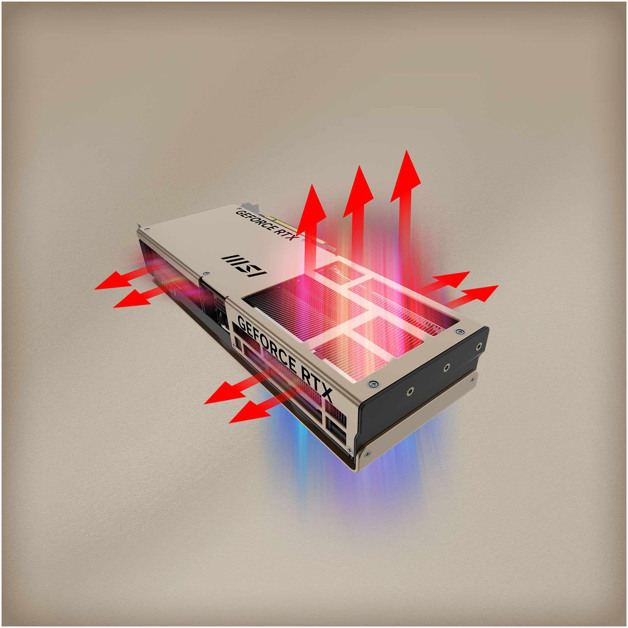 MSI GeForce RTX 5080 16GB INSPIRE 3X OC GDDR7 256Bit DX12 Gaming Ekran Kartı
