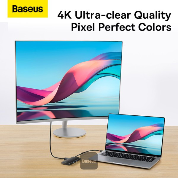 Baseus WKQX050101 Type-C 6 in 1 Laptop Docking Station