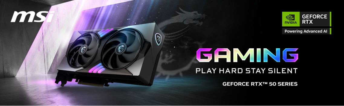 MSI GeForce RTX 5060 8G GAMING OC GDDR7 128Bit DX12 DLSS 4 Gaming (Oyuncu) Ekran Kartı