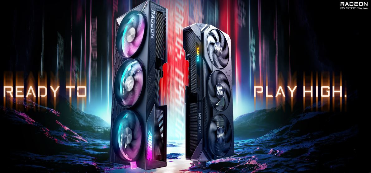 Gigabyte Radeon RX9070XT AORUS ELITE GV-R9070XTAORUS E-16GD 16GB GDDR6 256Bit Gaming Ekran Kartı