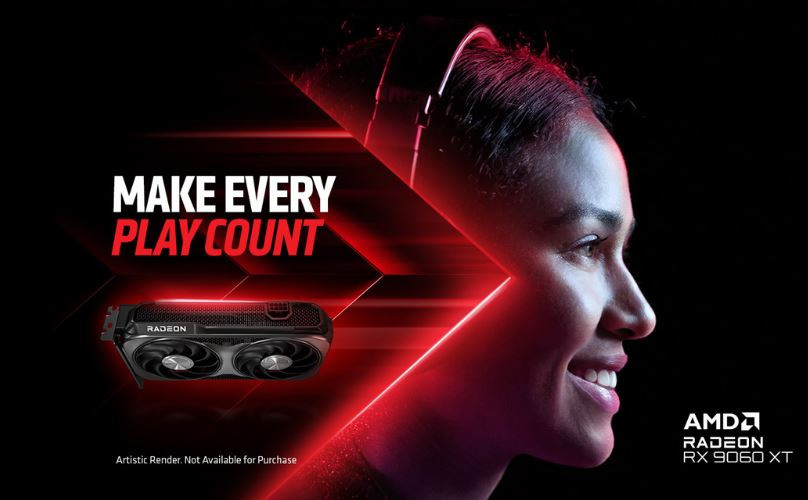 Gigabyte Radeon RX9060XT GAMING OC GV-R9060XTGAMING OC-16GD 16GB GDDR6 128Bit Gaming Ekran Kartı