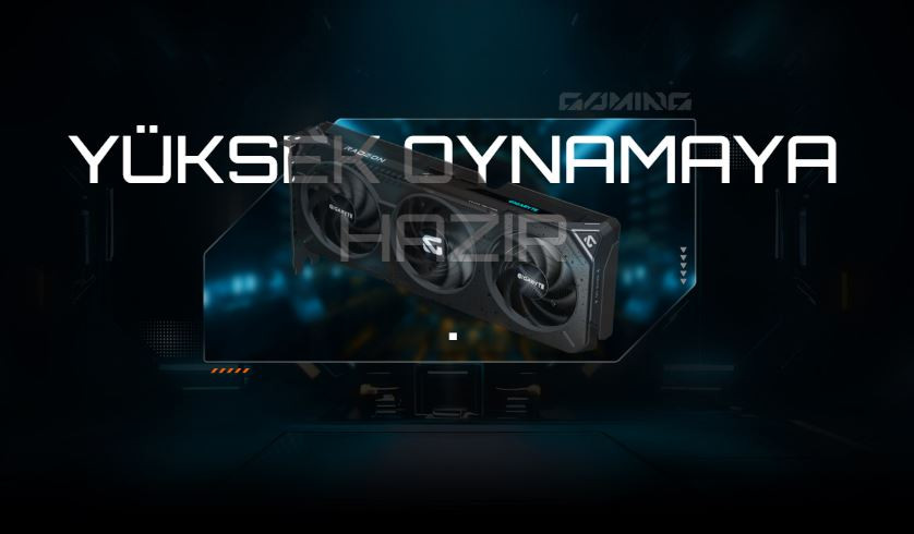 Gigabyte Radeon RX9060XT GAMING OC GV-R9060XTGAMING OC-16GD 16GB GDDR6 128Bit Gaming Ekran Kartı