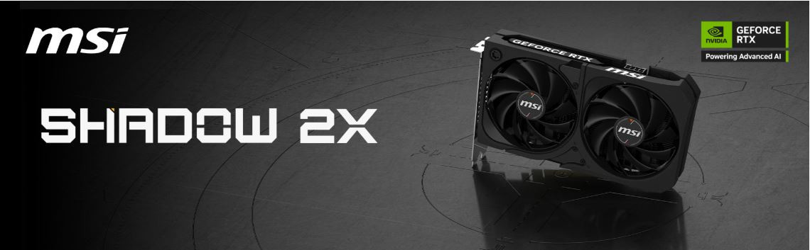 MSI GeForce RTX 5060 8GB Shadow 2X OC GDDR7 128Bit DX12 Gaming Ekran Kartı