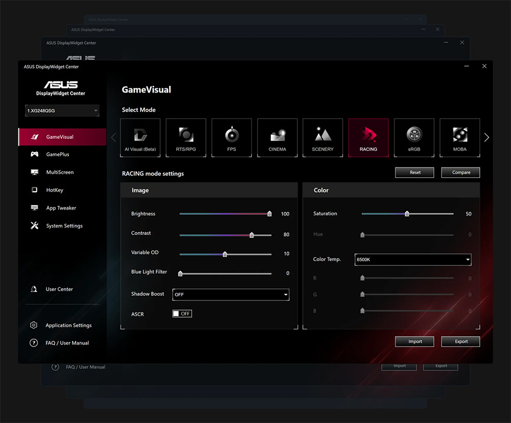 ASUS ROG Strix ACE XG248QSG 24.1″ 610Hz 0.1Ms FHD Adaptive-Sync Super TN Gaming Monitör