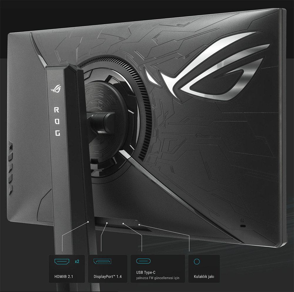 ASUS ROG Strix ACE XG248QSG 24.1″ 610Hz 0.1Ms FHD Adaptive-Sync Super TN Gaming Monitör