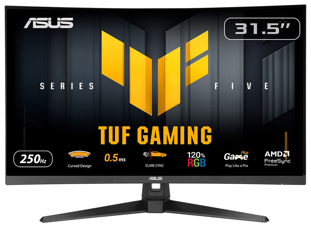 ASUS TUF GAMING VG32VQM5B 31.5 inç 250Hz 0.5ms Curved Fast VA Gaming (Oyuncu) Monitör