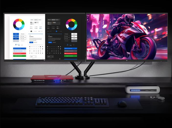 KTC 27″ H27E6 320Hz 1Ms 2K Fast IPS Pivot Gaming Monitör