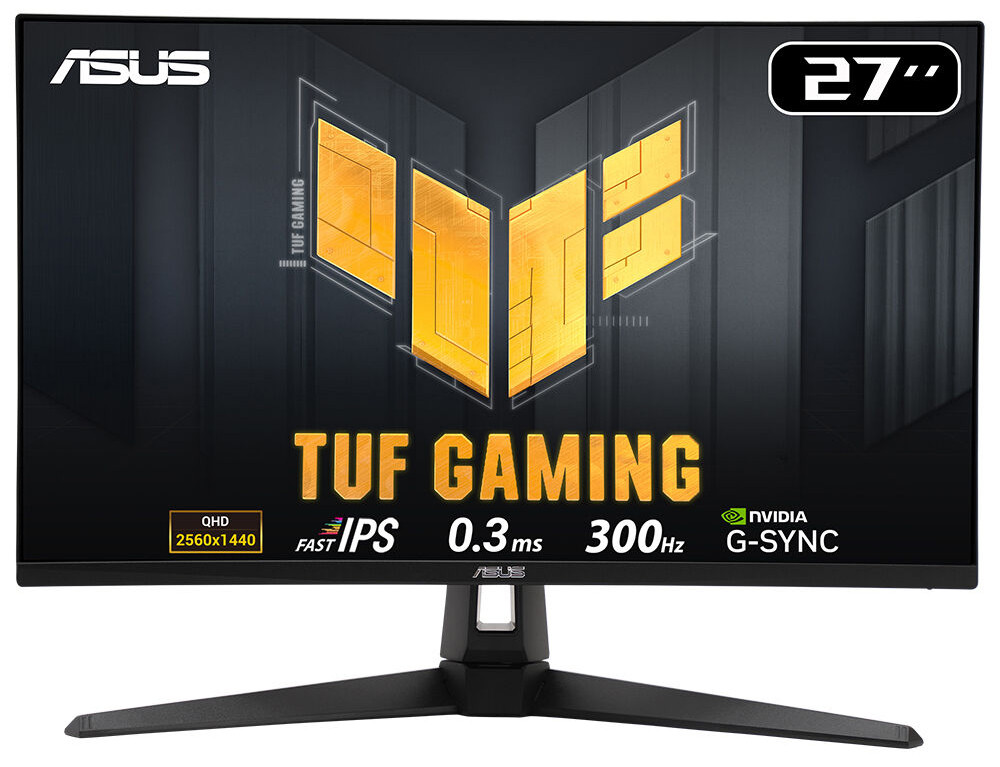 ASUS TUF GAMING VG27AQML5A 27″ 300Hz  0.3ms Pivot HDR400 2K QHD Fast IPS Gaming (Oyuncu) Monitör