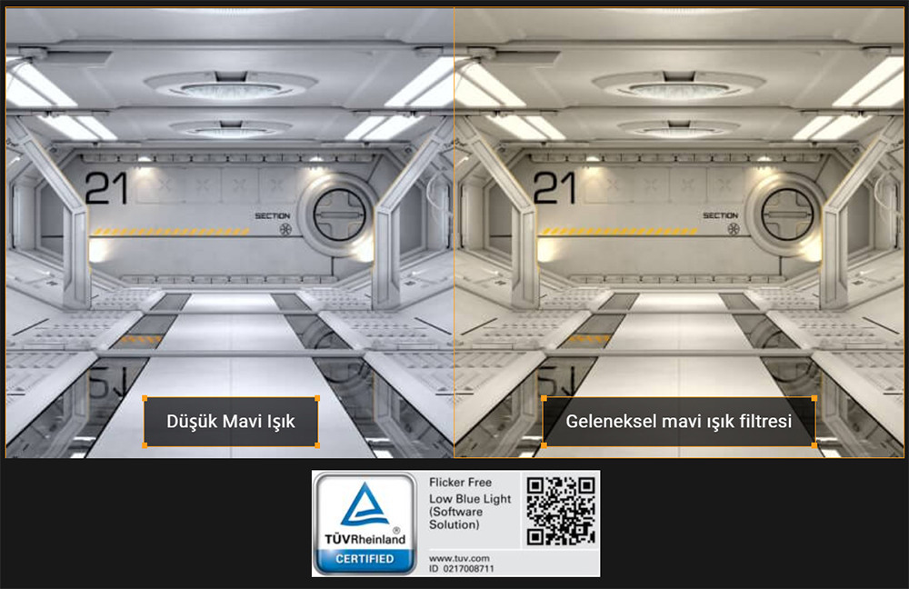 ASUS TUF GAMING VG27AQML5A 27″ 300Hz  0.3ms Pivot HDR400 2K QHD Fast IPS Gaming (Oyuncu) Monitör