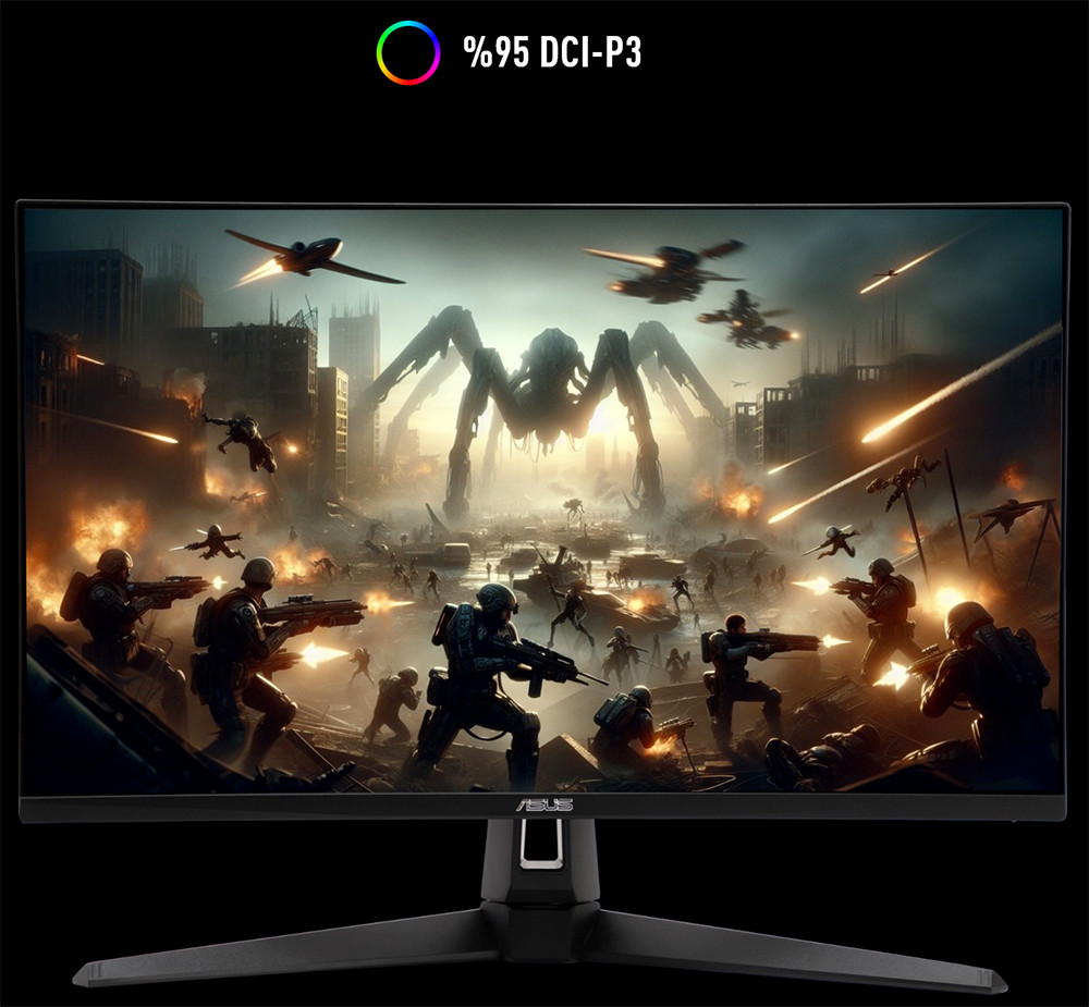 ASUS TUF GAMING VG249Q5A 23.8″ 200Hz 0.3ms Gaming AI ELMB Sync  Full HD Fast IPS Gaming (Oyuncu) Monitör