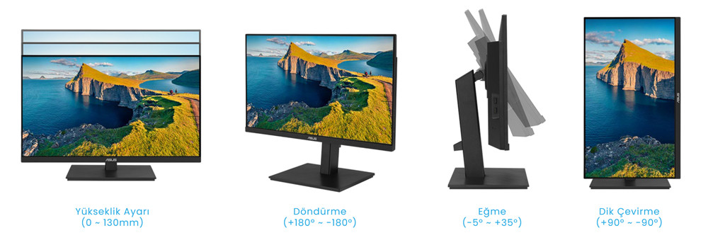 ASUS VA24ECPSN 23.8'' 5ms 75Hz IPS FreeSync Monitör