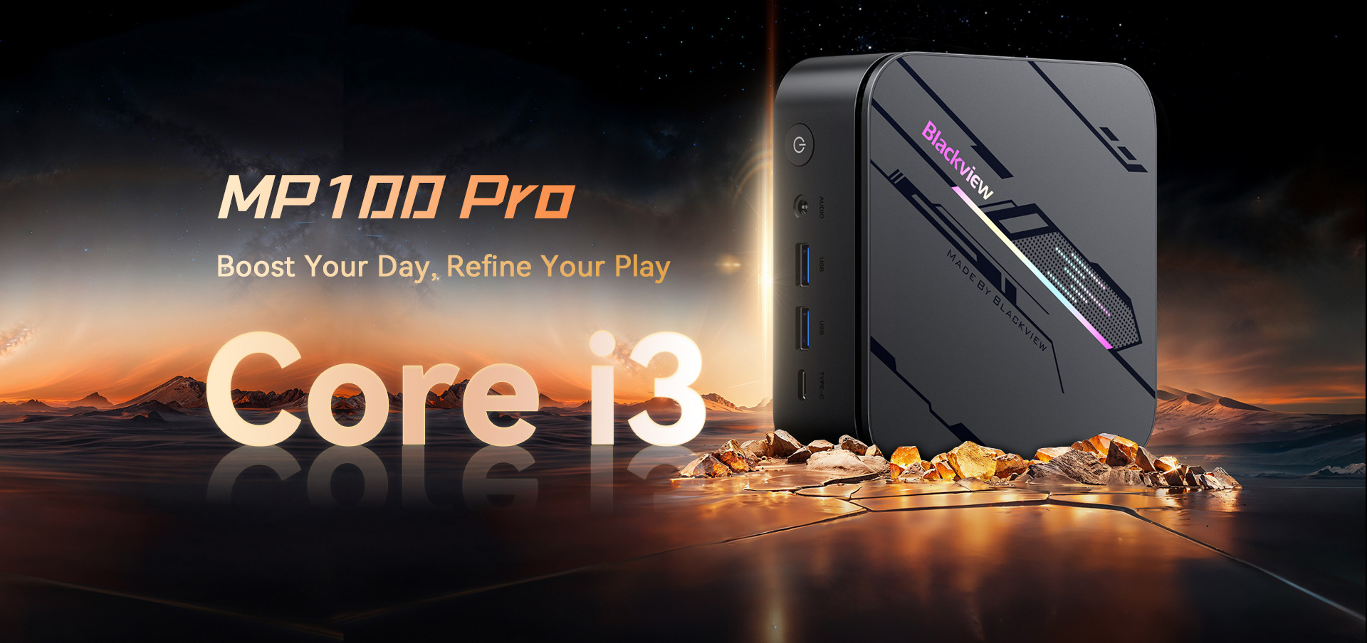 Blackview MP100 Pro MiniPC Intel i3 1215U 4.4GHZ/16GB/512GB/Win11 Pro