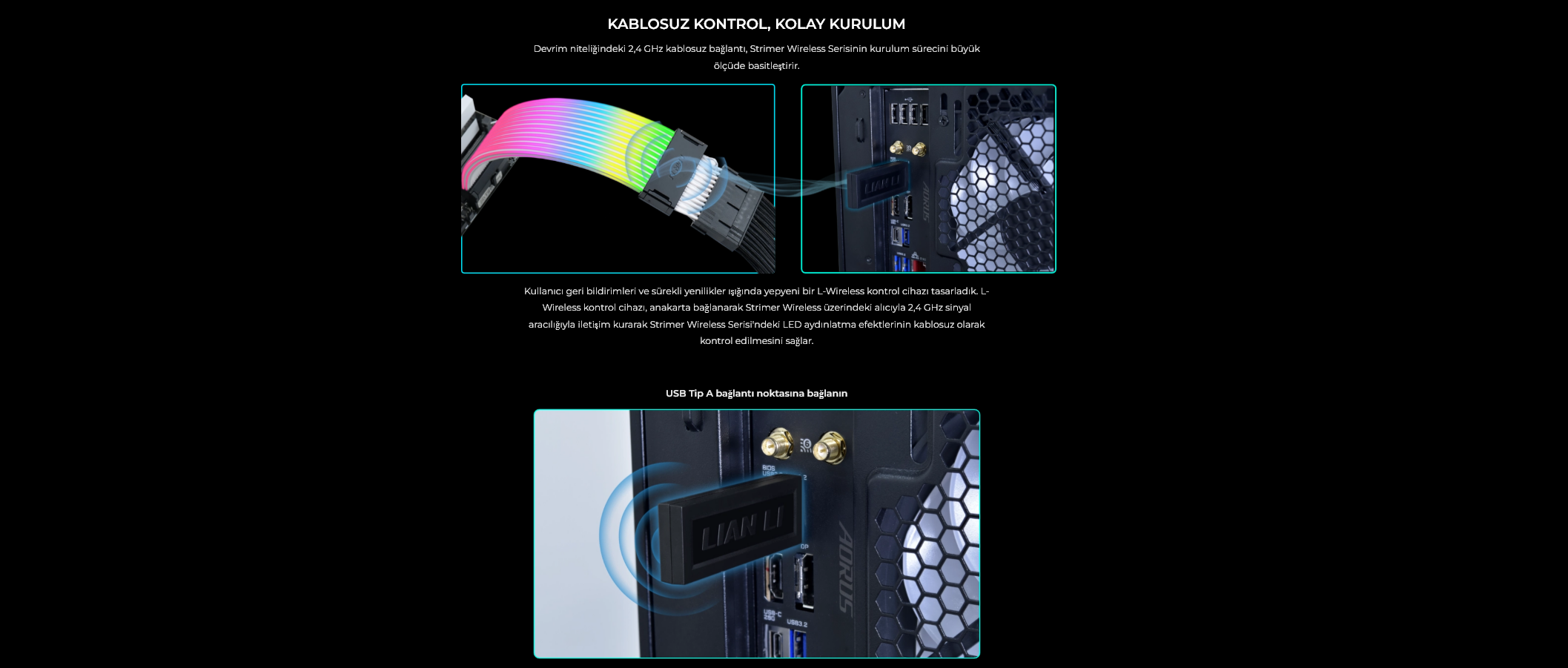 Lian Li Strimer Wireless 3x8P (G89.PW12-1W.00)