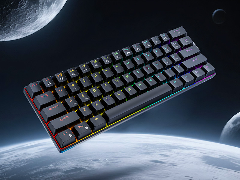 GamePower Nexa HE60 RGB Hall-Effect Manyetik Switch Kablolu Gaming Klavye