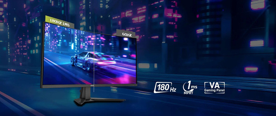 MSI MAG 346CQ 34″ 180Hz 1Ms FreeSync Premium Curved 1500R UWQHD VA Gaming (Oyuncu) Monitör