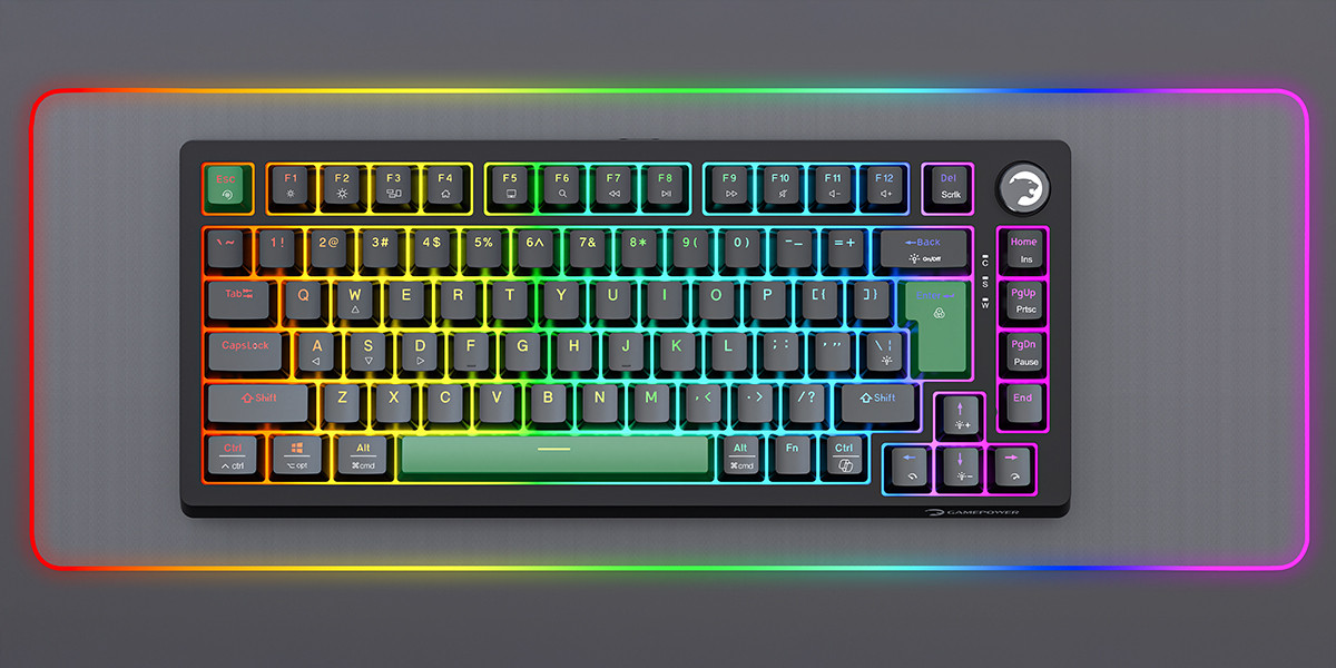 GamePower Tirus HE80 8K RGB Manyetik Switch Kablolu Gaming Klavye