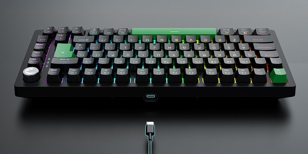 GamePower Tirus HE80 8K RGB Manyetik Switch Kablolu Gaming Klavye