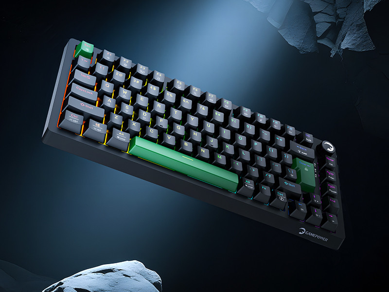 GamePower Tirus HE80 8K RGB Manyetik Switch Kablolu Gaming Klavye