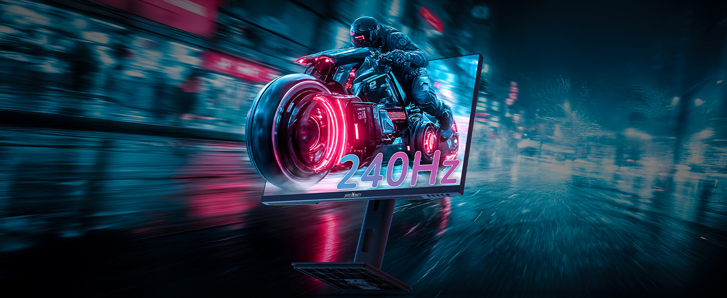 James Donkey Arven A50 24″ 240Hz 0.5Ms FHD Fast IPS Panel Gaming RGB Pivot Monitör (Sıfır Ölü Piksel Garantili)