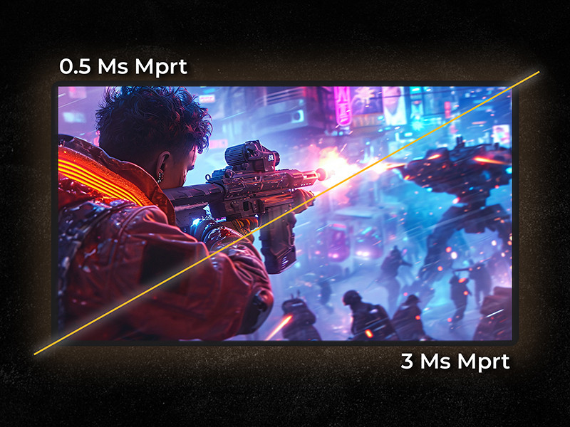 James Donkey Arven A50 24″ 240Hz 0.5Ms FHD Fast IPS Panel Gaming RGB Pivot Monitör (Sıfır Ölü Piksel Garantili)