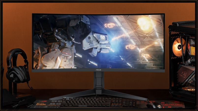 ASUS TUF Gaming VG34WQML5A 34″ 250Hz 0.5Ms UWQHD Adaptive Sync VA Curved Gaming Monitör