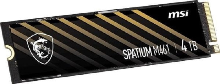 MSI Spatium M461 4TB 5000/4200MB/s PCIe Gen 4.0 NVMe M.2 SSD Disk