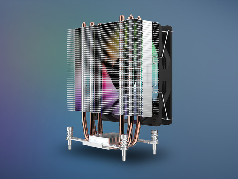 GamePower Glace TC4 ARGB Siyah 1x120mm LGA1851/AM5 İşlemci Hava Soğutucu