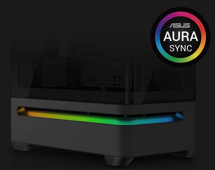 ASUS Prime AP202 TG Temperli Cam Micro ATX Siyah Bilgisayar Kasası