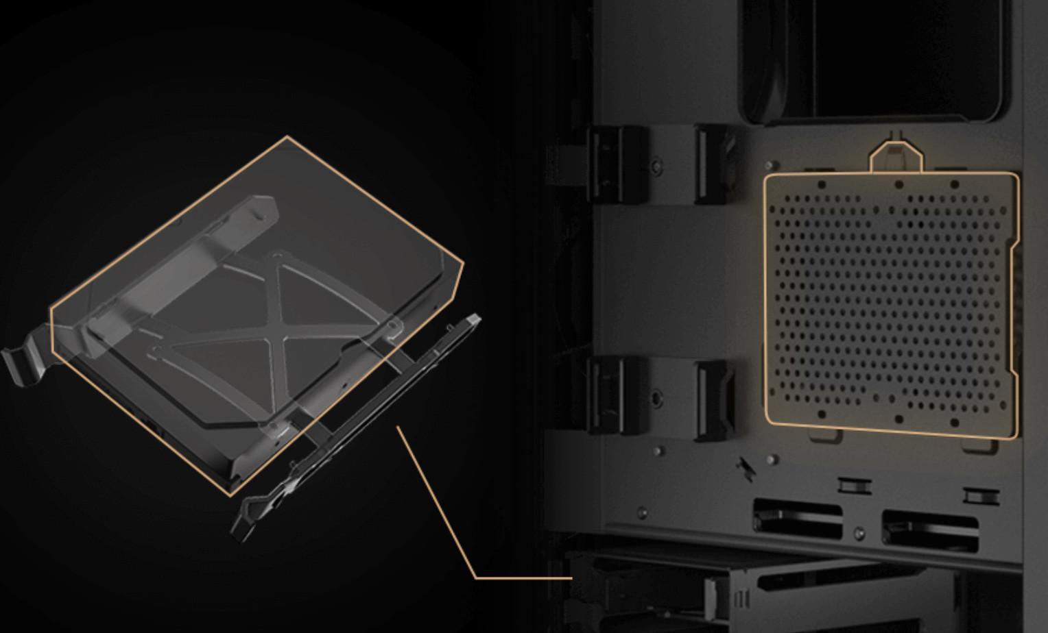 ASUS ProArt PA401 Wood Edition USB 3.2 Metal Panel ATX Mid-Tower Gaming Kasa