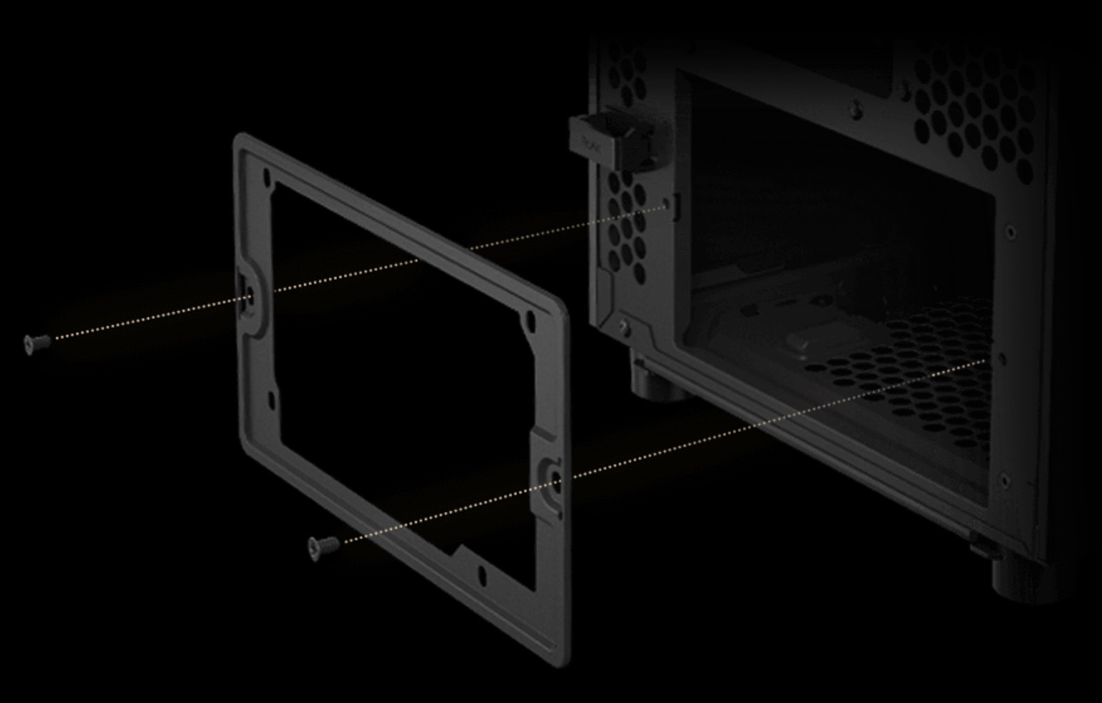 ASUS ProArt PA401 Wood Edition USB 3.2 Metal Panel ATX Mid-Tower Gaming Kasa