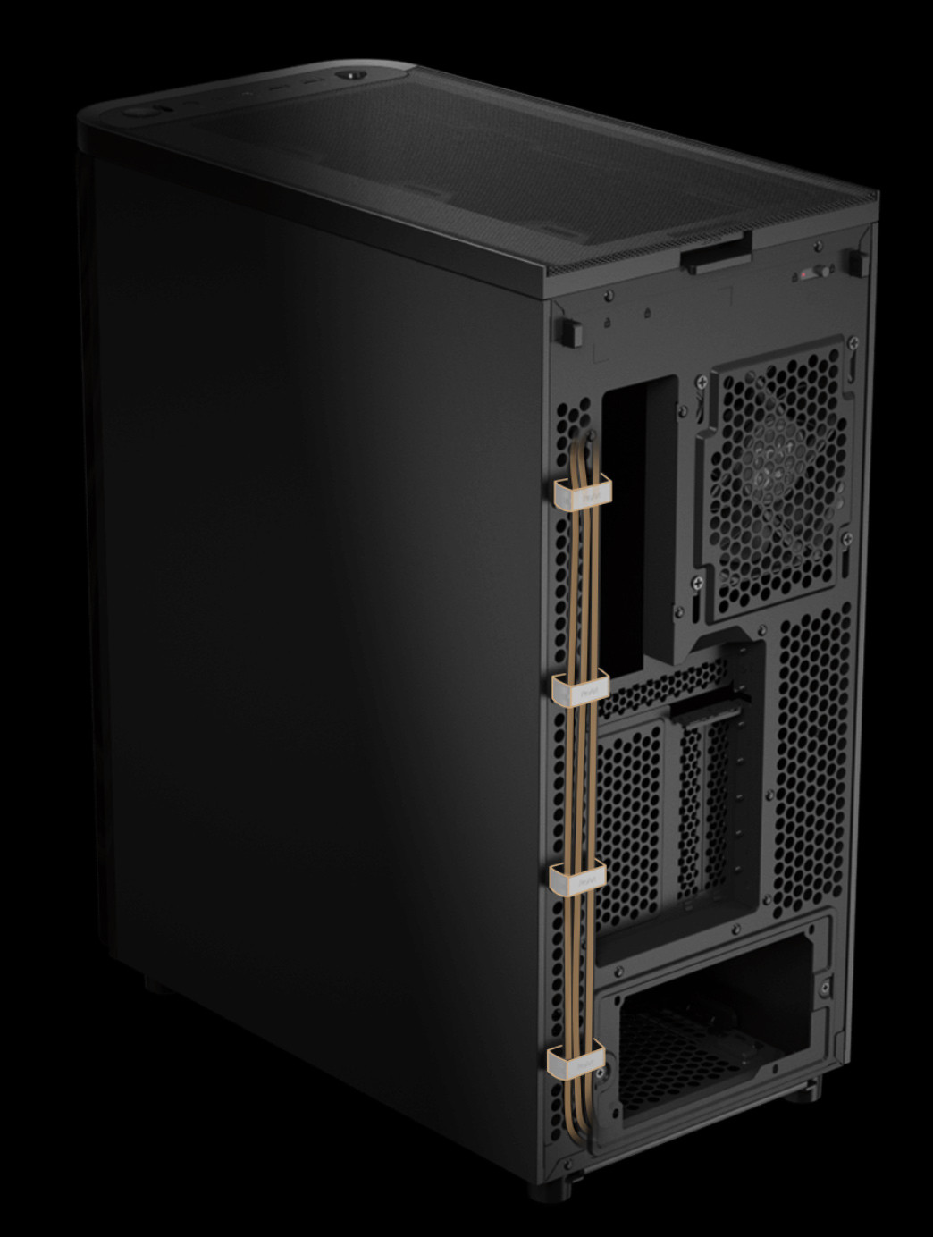 ASUS ProArt PA401 Wood Edition USB 3.2 Metal Panel ATX Mid-Tower Gaming Kasa