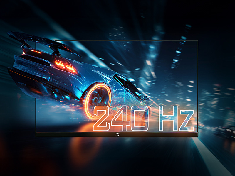 GamePower Sonic V40 27″ 240Hz 0.5Ms Fast IPS Fhd RGB Gaming Monitör (Sıfır Ölü Piksel Garantili)