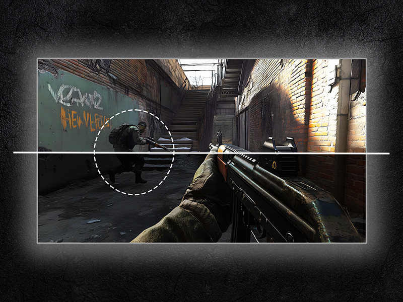 GamePower Sonic V40 27″ 240Hz 0.5Ms Fast IPS Fhd RGB Gaming Monitör (Sıfır Ölü Piksel Garantili)