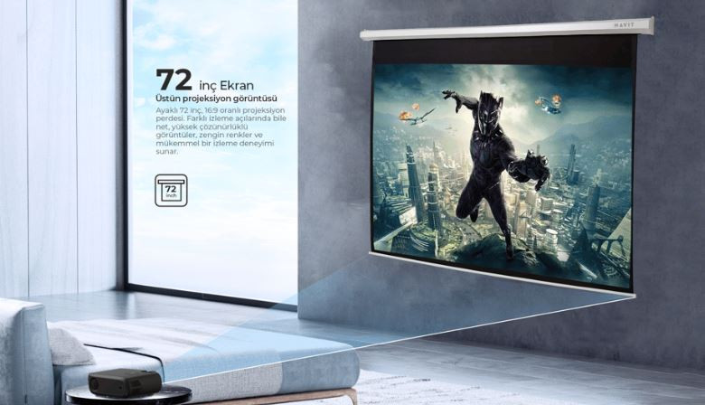 Havit PS72M Projeksiyon Perdesi 