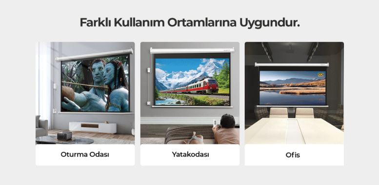 Havit PS72M Projeksiyon Perdesi 