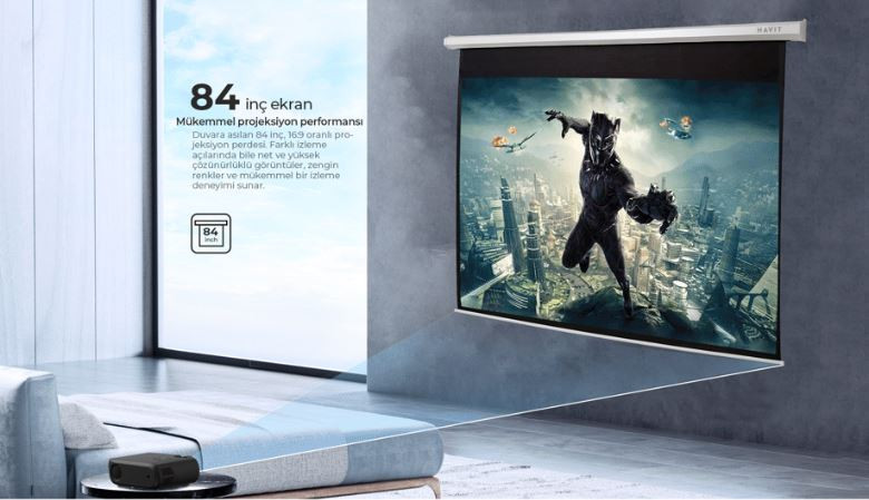 Havit PS84M Projeksiyon Perdesi 