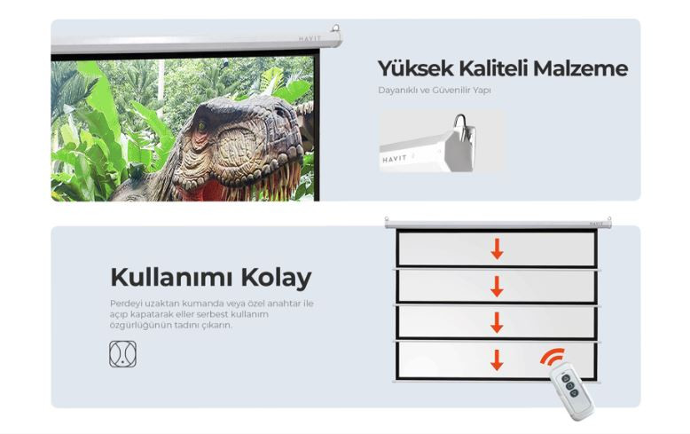 Havit PS84M Projeksiyon Perdesi 