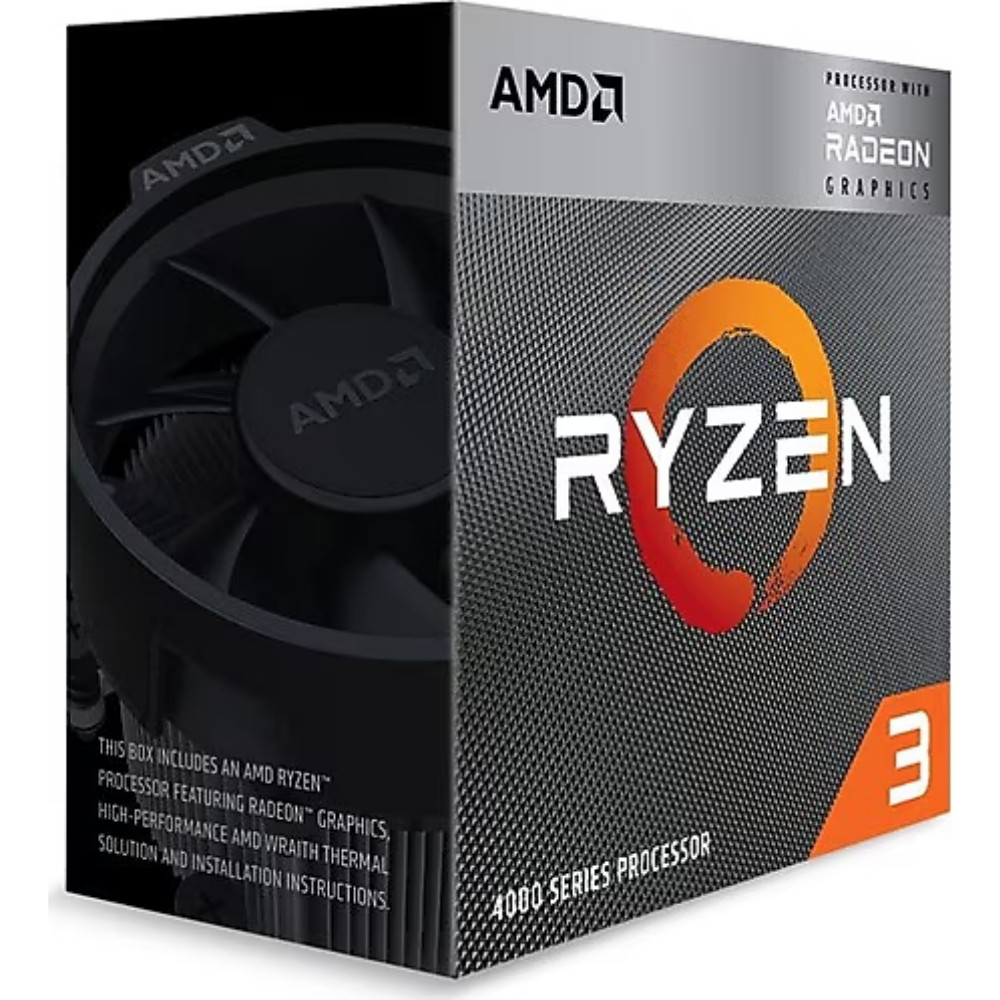 AMD Ryzen 3 4300G 3.80GHz 4 Çekirdek 4MB Önbellek Soket AM4 Box İşlemci