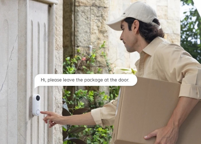 Reolink Kapı Zili Kamerası, Akıllı Wifi Görüntülü Kapı Zili