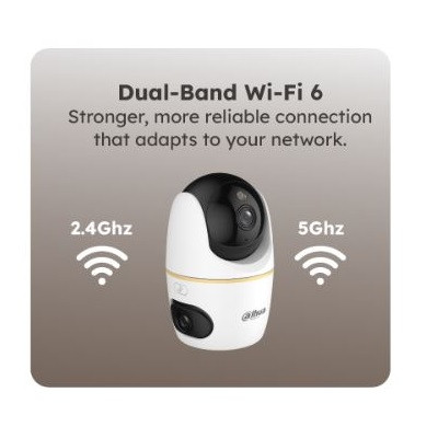 Dahua H5D-5F 5+5MP Indoor Wi-Fi Dual-Lens Pan & Tilt Camera