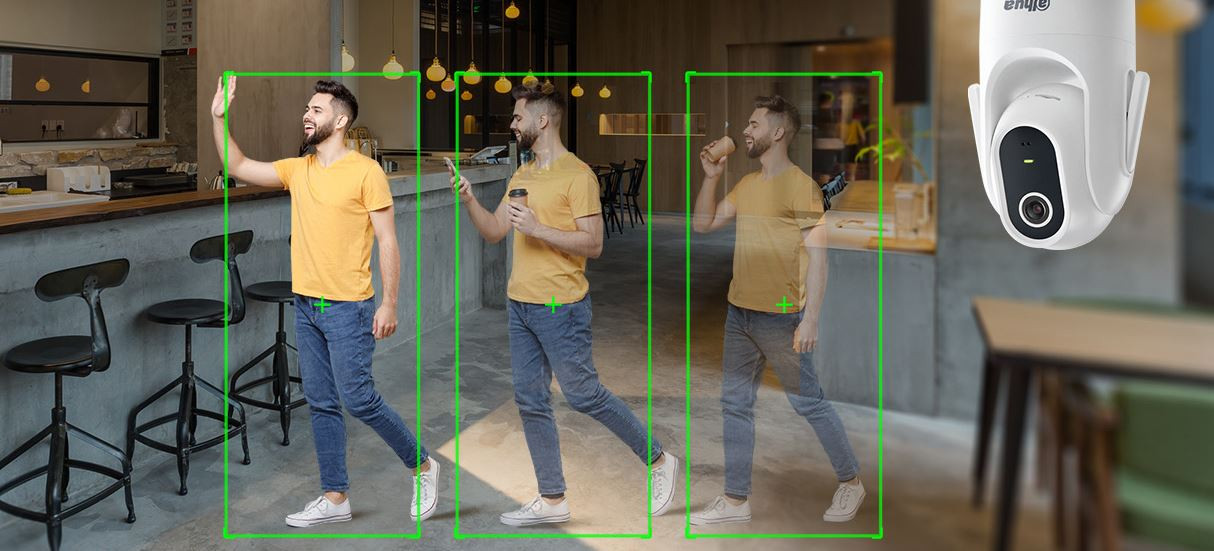 Dahua H4C 4MP İç Mekan Sabit Odaklı Wi-Fi Pan & Tilt Ağ Kamerası