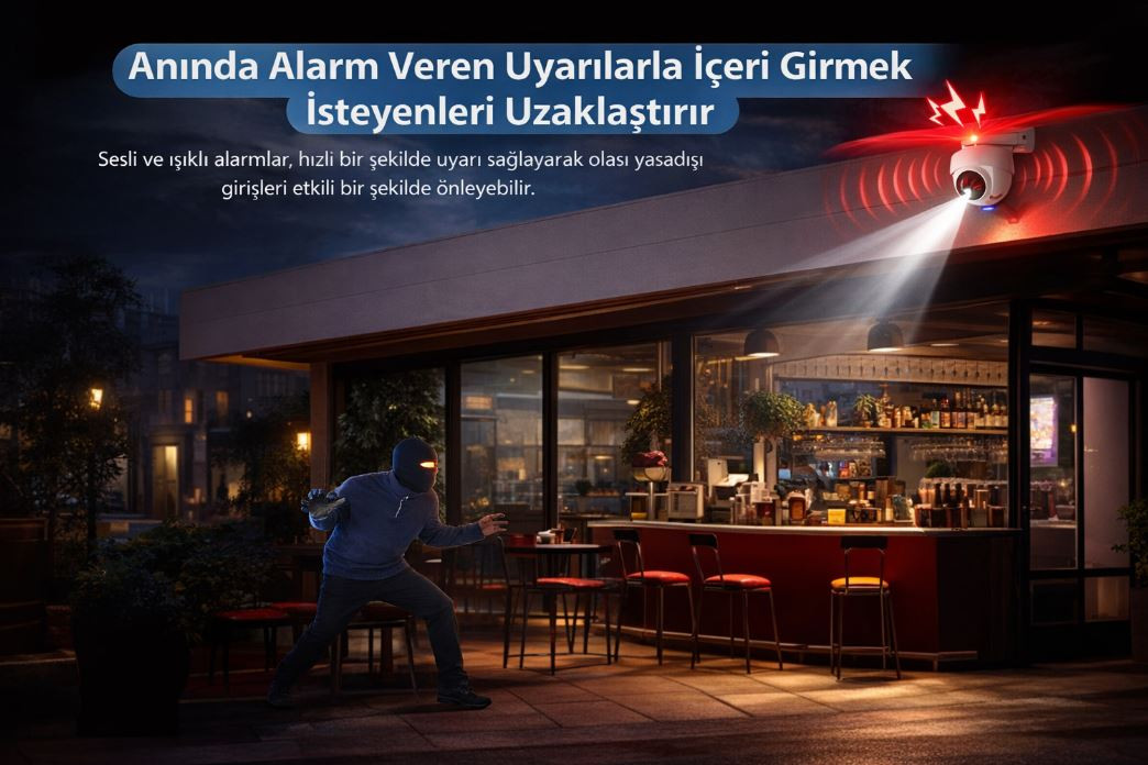 Dahua P3B-PV 3MP Dış Mekan Sabit Odaklı Wi-Fi Pan & Tilt Ağ Kamerası
