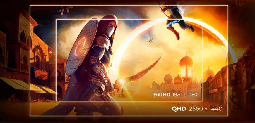 AOC Q25G4SR 24.5″ 0.3 ms 2K Pivot IPS 300 Hz Oyuncu Monitörü