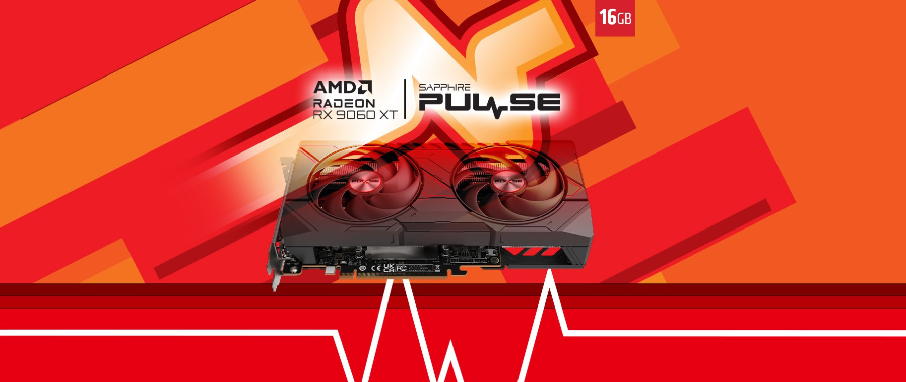 Sapphire Pulse AMD Radeon RX 9060 XT 11350-03-20G 16GB OC GDDR6 128Bit Gaming Ekran Kartı