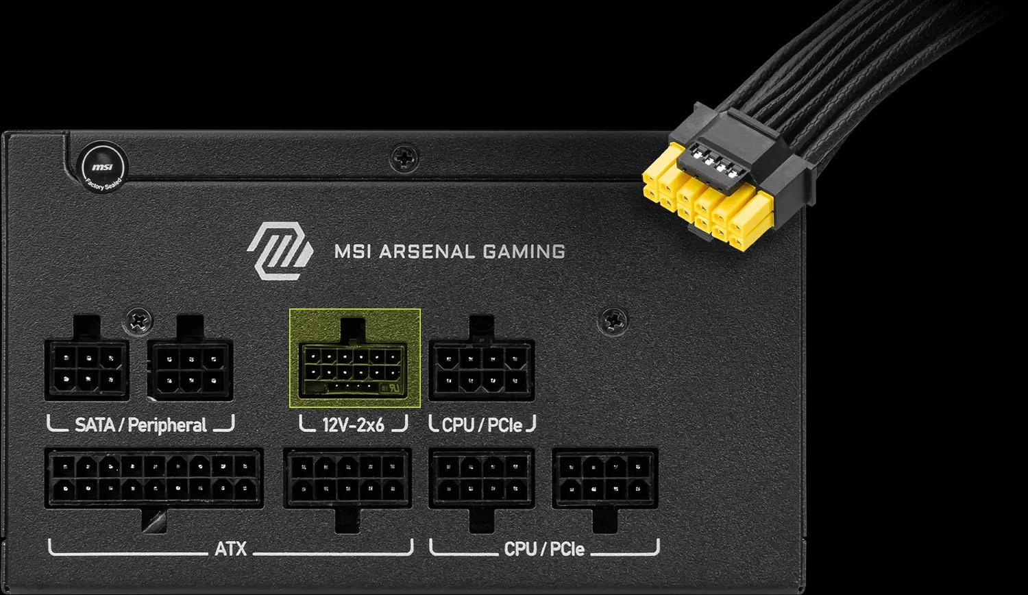 MSI MAG A750GLS PCIE5 750W 80+ Gold Full Modüler Power Supply