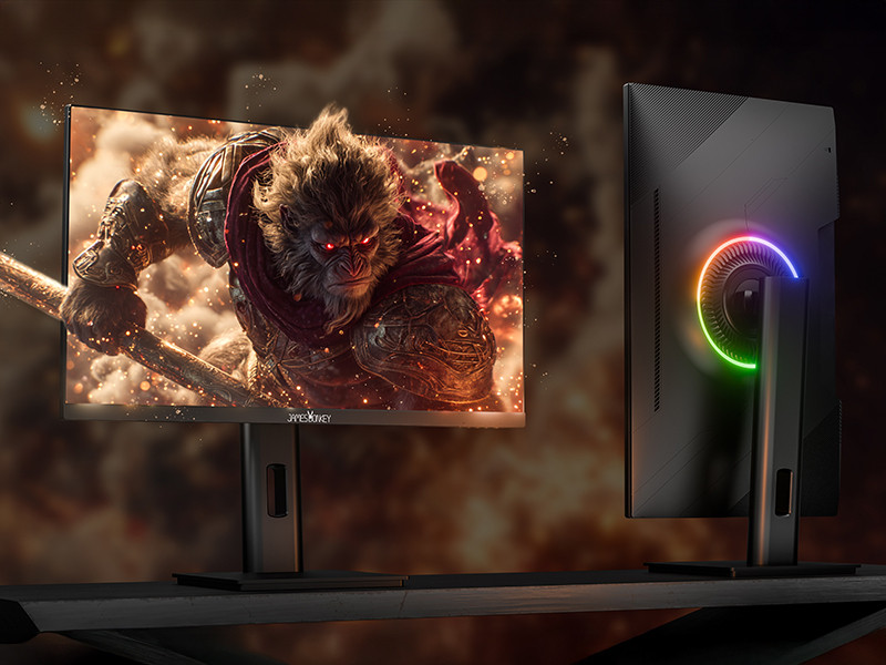 James Donkey Arven A70 27″ 240Hz 0.5Ms FHD VA Panel Gaming RGB Pivot Monitör (Sıfır Ölü Piksel Garantili)