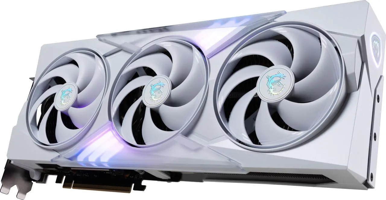 MSI GeForce RTX 5080 16G GAMING TRIO WHITE GDDR7 256Bit DX12 Gaming Ekran Kartı