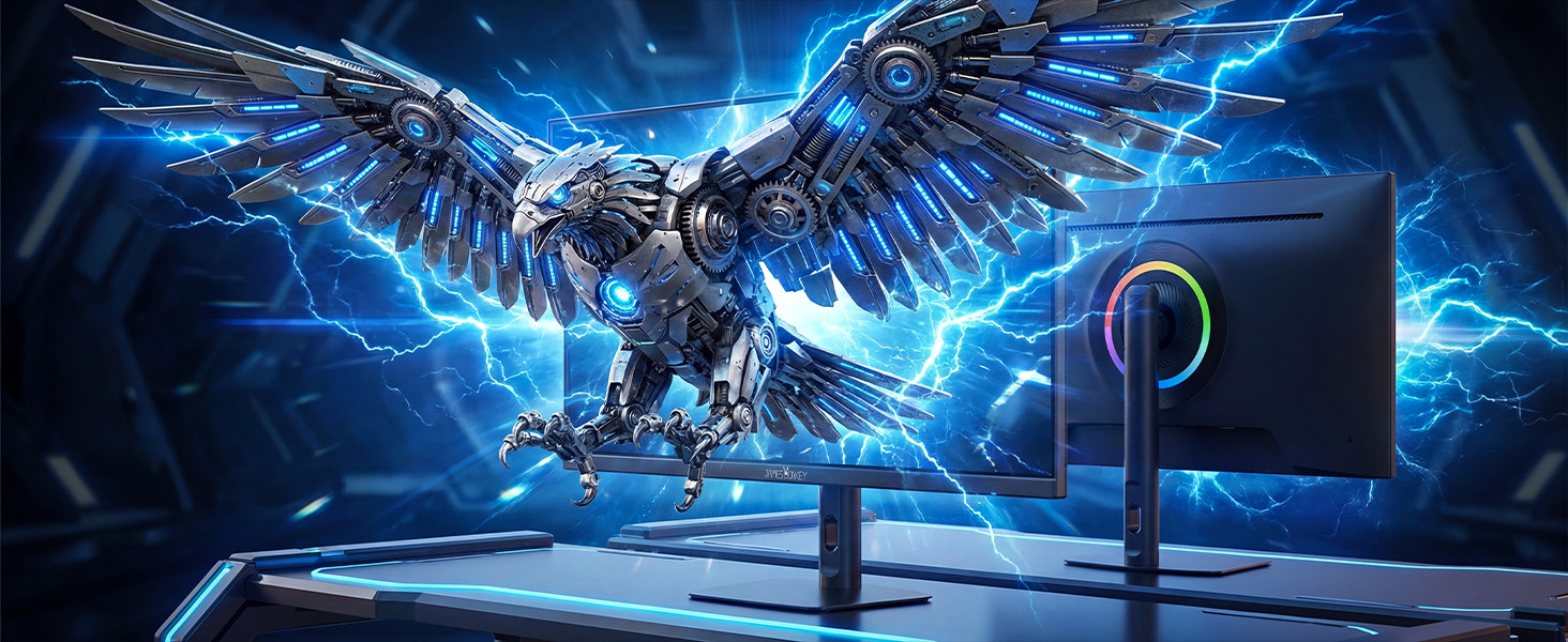 James Donkey Auren Q70 27″ 270Hz 0.5Ms 2K QHD HDR400 Fast IPS RGB Pivot Gaming Monitör (Sıfır Ölü Piksel Garantili)